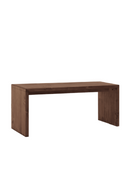 Angular Solid Wood Coffee Table | Decowood Telva | Oroatrade.com