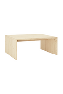 Angular Solid Wood Coffee Table | Decowood Telva | Oroatrade.com