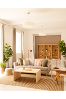 Angular Solid Wood Coffee Table | Decowood Telva | Oroatrade.com