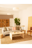 Angular Solid Wood Coffee Table | Decowood Telva | Oroatrade.com