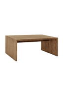 Angular Solid Wood Coffee Table | Decowood Telva | Oroatrade.com