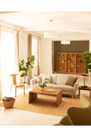 Angular Solid Wood Coffee Table | Decowood Telva | Oroatrade.com