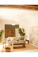 Angular Solid Wood Coffee Table | Decowood Telva | Oroatrade.com