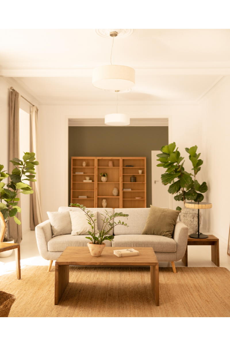 Angular Solid Wood Coffee Table | Decowood Telva | Oroatrade.com