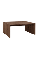 Angular Solid Wood Coffee Table | Decowood Telva | Oroatrade.com