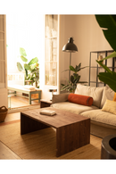 Angular Solid Wood Coffee Table | Decowood Telva | Oroatrade.com