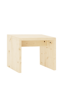 Angular Solid Wood Stool | Decowood Telva | Oroatrade.com