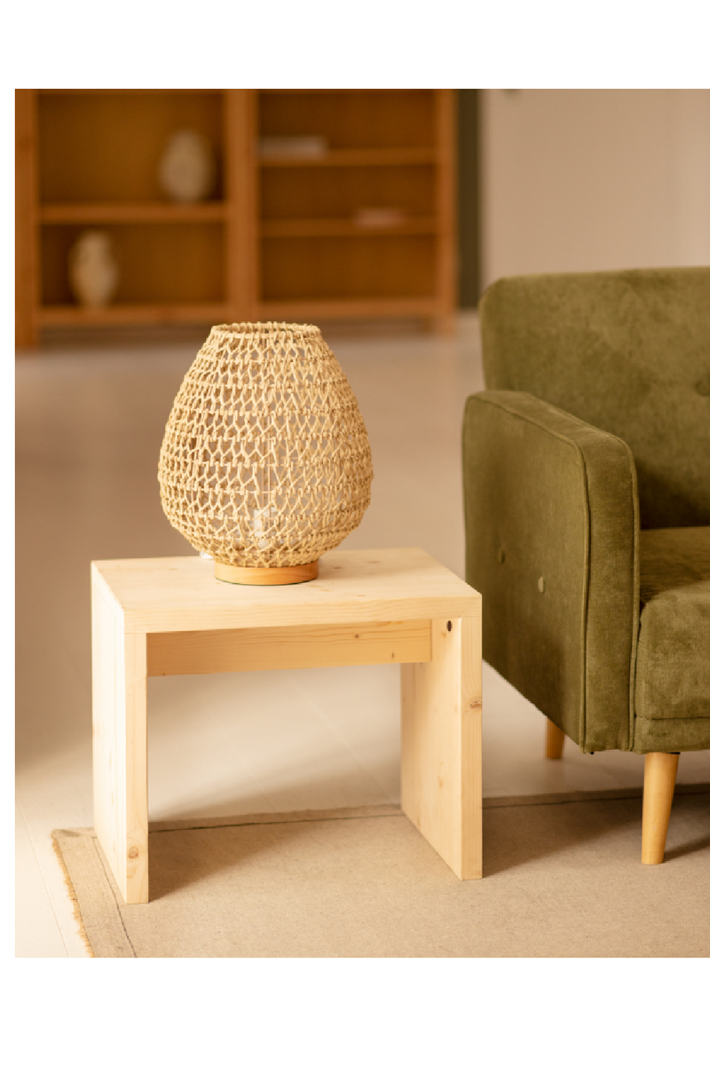 Angular Solid Wood Stool | Decowood Telva | Oroatrade.com