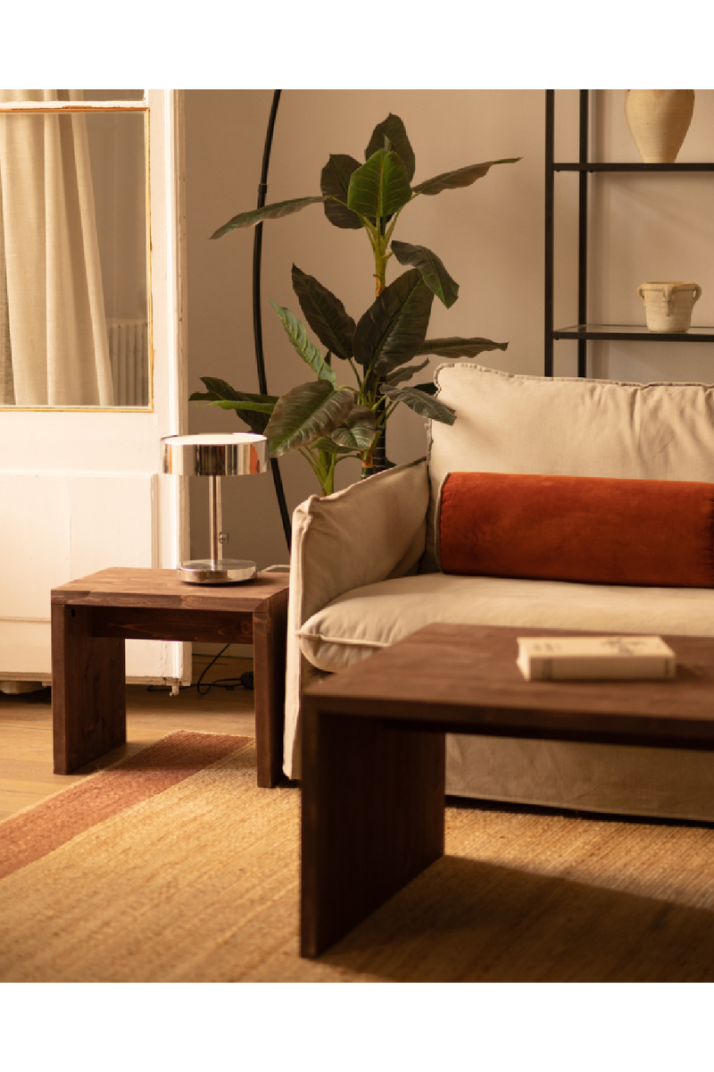 Angular Solid Wood Stool | Decowood Telva | Oroatrade.com
