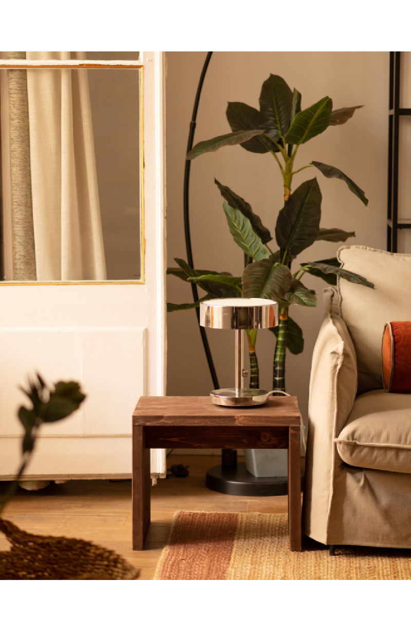 Angular Solid Wood Stool | Decowood Telva | Oroatrade.com