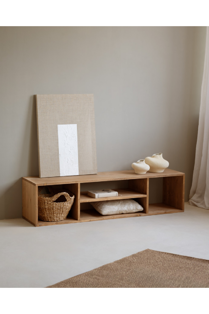 Open Shelves TV Cabinet | Decowood Hera | Oroatrade.com