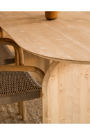 Wooden Oval Coffee Table | Decowood Bloom | Oroatrade.com