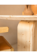 Round Solid Wood Dining Table | Decowood Bloom | Oroatrade.com