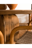 Round Solid Wood Dining Table | Decowood Bloom | Oroatrade.com