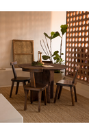 Round Solid Wood Dining Table | Decowood Bloom | Oroatrade.com