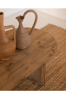 Wooden Oval Coffee Table | Decowood Bloom | Oroatrade.com