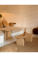 Wooden Oval Coffee Table | Decowood Bloom | Oroatrade.com