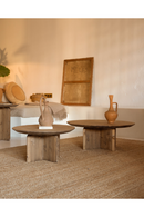 Wooden Round Coffee Table | Decowood Bloom | Oroatrade.com