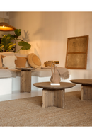 Wooden Round Coffee Table | Decowood Bloom | Oroatrade.com