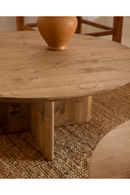 Wooden Round Coffee Table | Decowood Bloom | Oroatrade.com