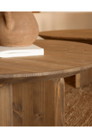 Wooden Round Coffee Table | Decowood Bloom | Oroatrade.com