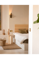 Round Solid Wood Side Table | Decowood Bloom | Oroatrade.com