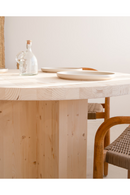Japandi Round Dining Table | Decowood Tokyo | Oroatrade.com