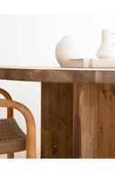 Japandi Round Dining Table | Decowood Tokyo | Oroatrade.com