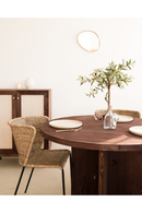 Japandi Round Dining Table | Decowood Tokyo | Oroatrade.com