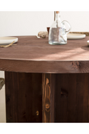 Japandi Round Dining Table | Decowood Tokyo | Oroatrade.com