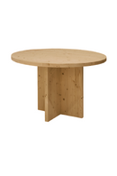 Japandi Round Dining Table | Decowood Tokyo | Oroatrade.com