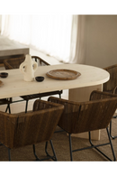 Oval Wood Dining Table | Decowood Osaka | Oroatrade.com