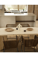 Oval Wood Dining Table | Decowood Osaka | Oroatrade.com