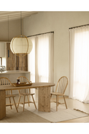 Oval Wood Dining Table | Decowood Osaka | Oroatrade.com