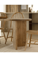 Oval Wood Dining Table | Decowood Osaka | Oroatrade.com