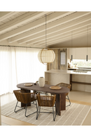 Oval Wood Dining Table | Decowood Osaka | Oroatrade.com