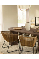 Oval Wood Dining Table | Decowood Osaka | Oroatrade.com