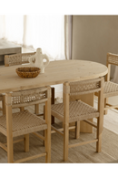 Oval Wood Dining Table | Decowood Osaka | Oroatrade.com