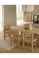 Oval Wood Dining Table | Decowood Osaka | Oroatrade.com