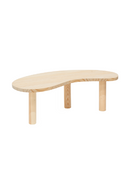 Curved Wooden Coffee Table | Decowood Gina | Oroatrade.com