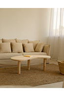 Curved Wooden Coffee Table | Decowood Gina | Oroatrade.com