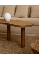Curved Wooden Coffee Table | Decowood Gina | Oroatrade.com
