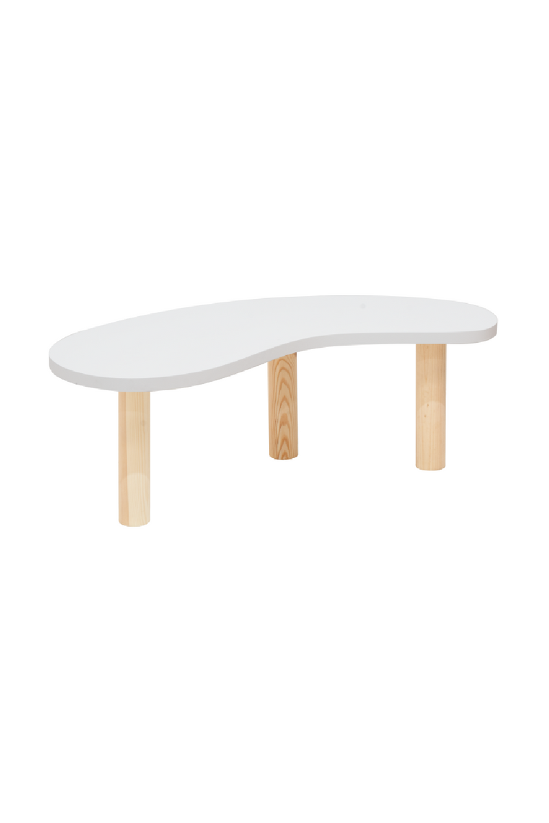 Curved Wooden Coffee Table | Decowood Gina | Oroatrade.com
