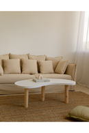 Curved Wooden Coffee Table | Decowood Gina | Oroatrade.com