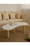 Curved Wooden Coffee Table | Decowood Gina | Oroatrade.com