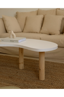 Curved Wooden Coffee Table | Decowood Gina | Oroatrade.com