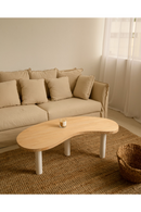 Curved Wooden Coffee Table | Decowood Gina | Oroatrade.com