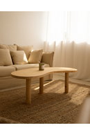 Curved Wooden Coffee Table | Decowood Gina | Oroatrade.com