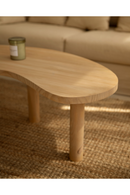 Curved Wooden Coffee Table | Decowood Gina | Oroatrade.com