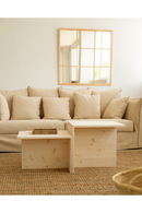 Cantilevered Solid Wood Coffee Tables (2) | Decowood Theo | Oroatrade.com